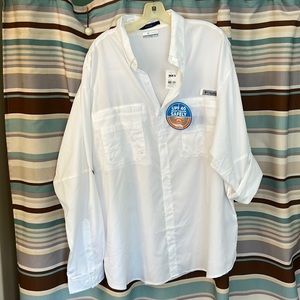 Columbia PFG fishing shirt